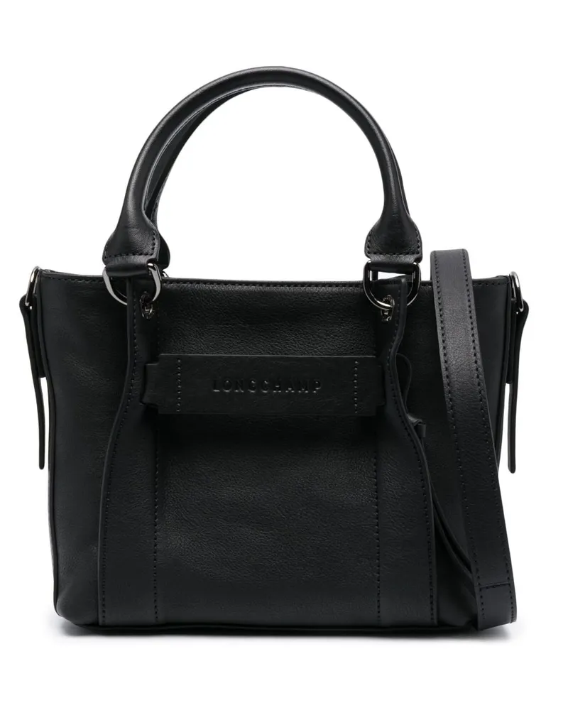 Longchamp Kleine Handtasche - Schwarz Schwarz