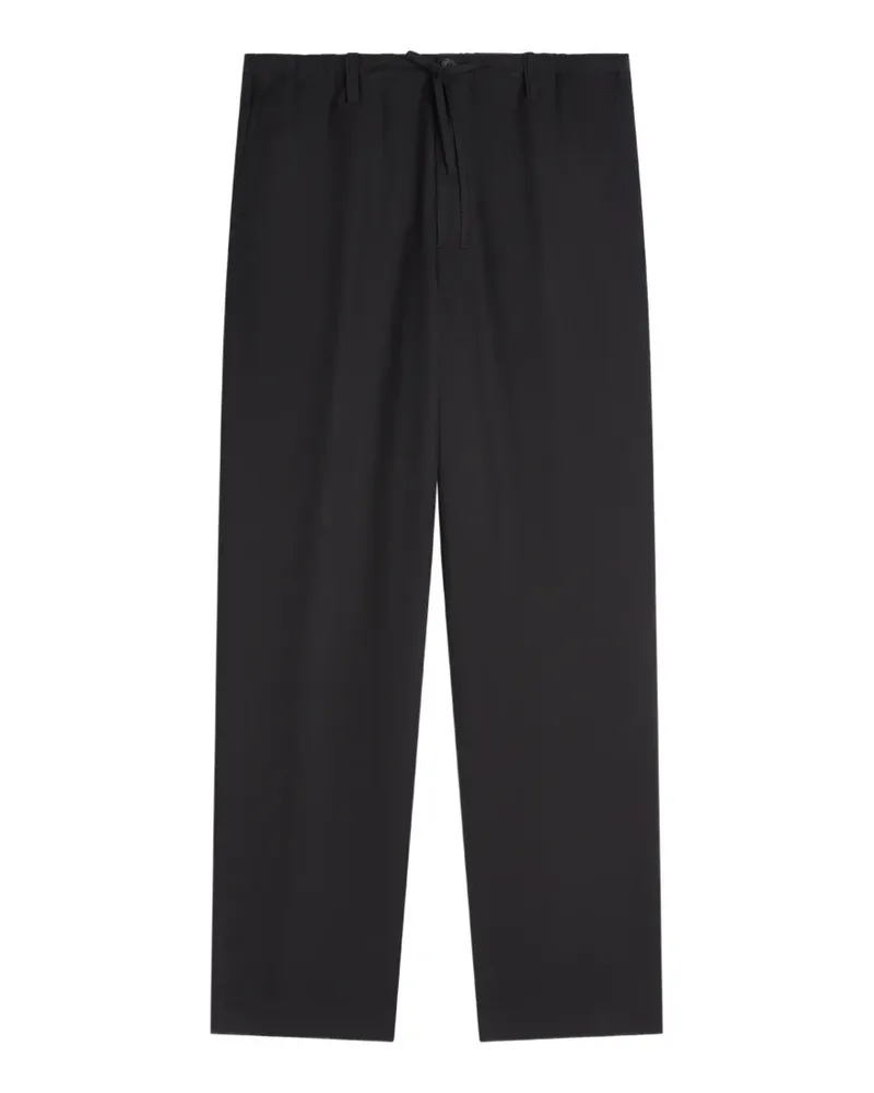 Dries van Noten Hose mit Kordelzug - Schwarz Schwarz