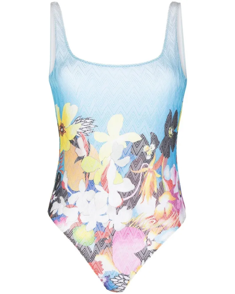 Missoni Body mit Blumen-Print - Mehrfarbig Mehrfarbig