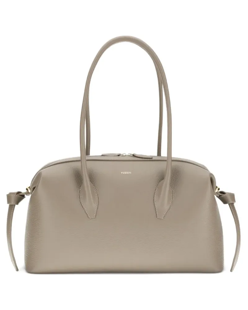 YUZEFI Brioche Duffle Schultertasche - Nude Nude