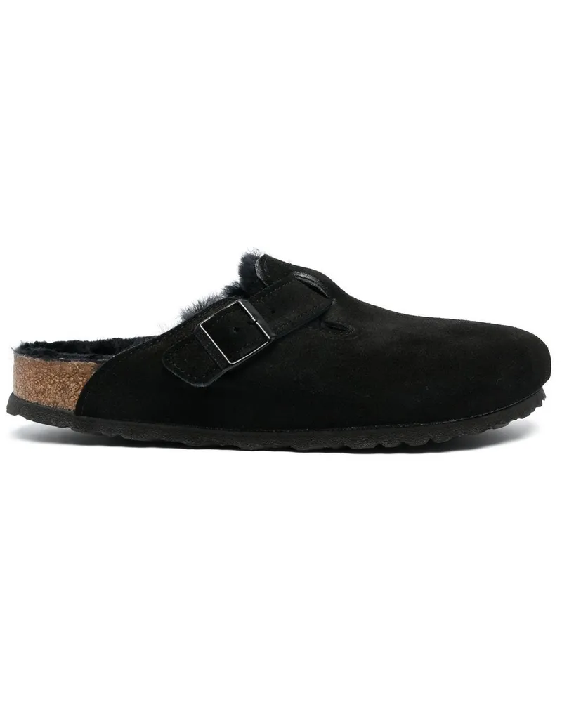 Birkenstock Boston Slipper Schwarz