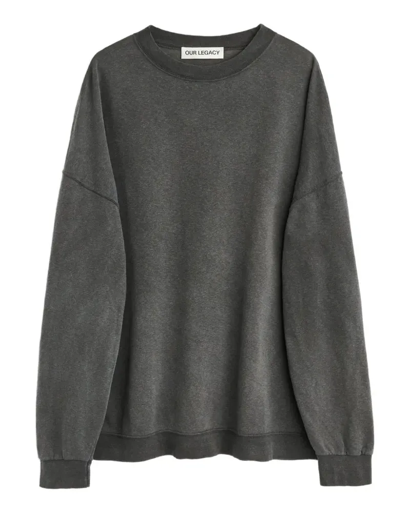 Our Legacy Sweatshirt mit Rundhalsausschnitt - Grau Grau