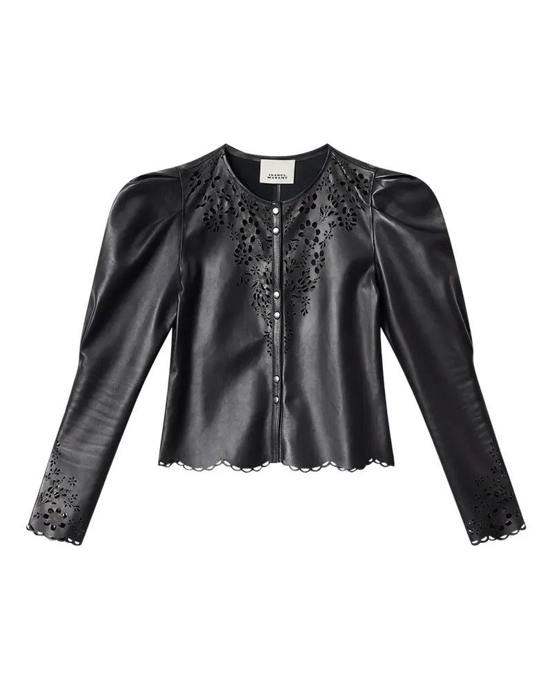 Isabel Marant Nerida Hemd mit Cut-Out - Schwarz Schwarz