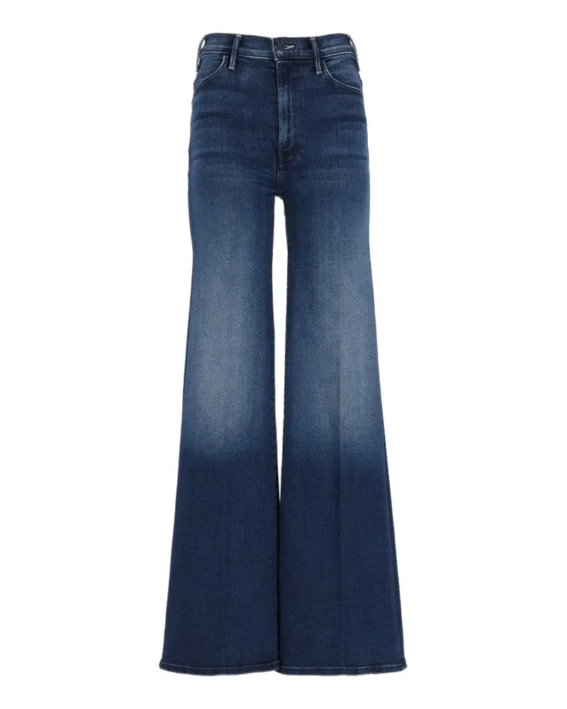 Mother The Hustler Roller wide-leg jeans - Blau Blau