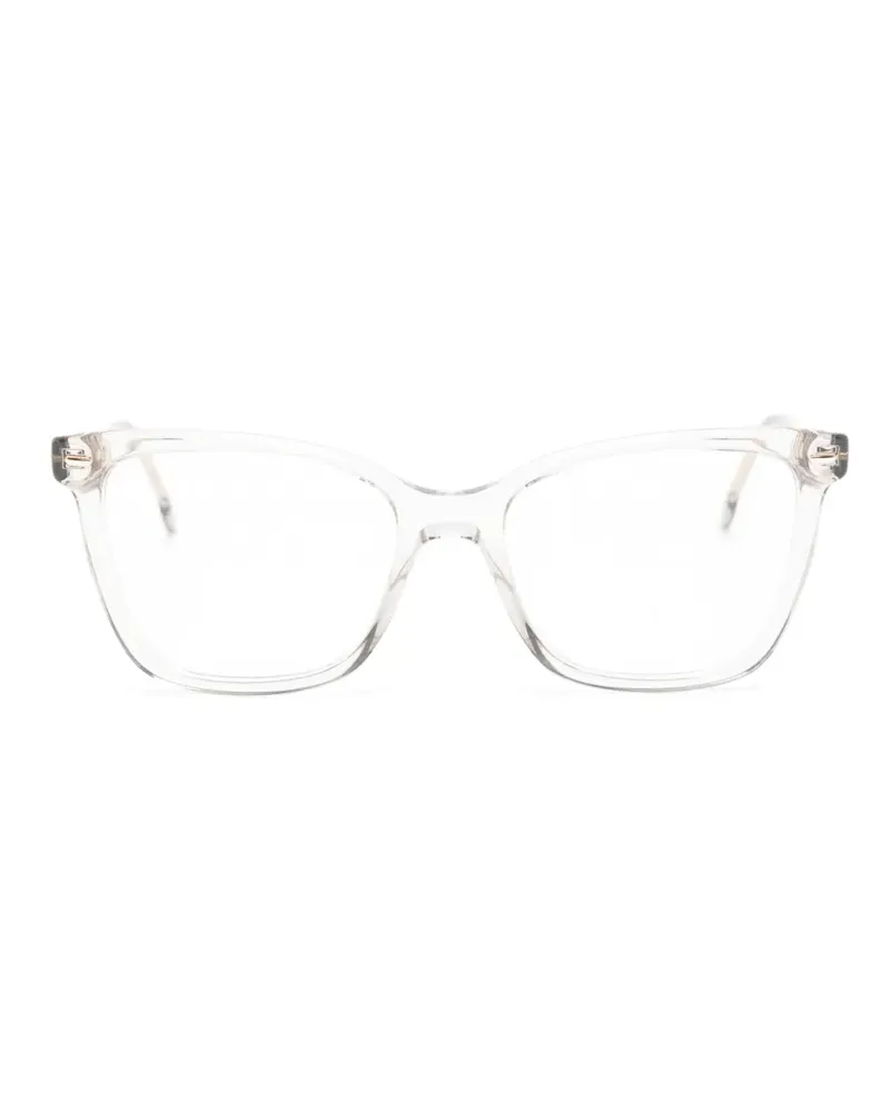 Carrera Brille mit eckigem Gestell - Grau Grau
