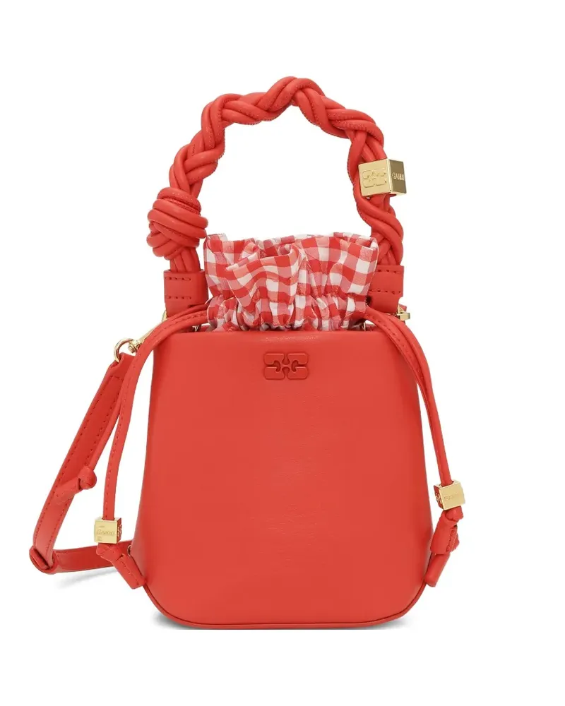 Ganni Mini Bou Beuteltasche - Orange Orange
