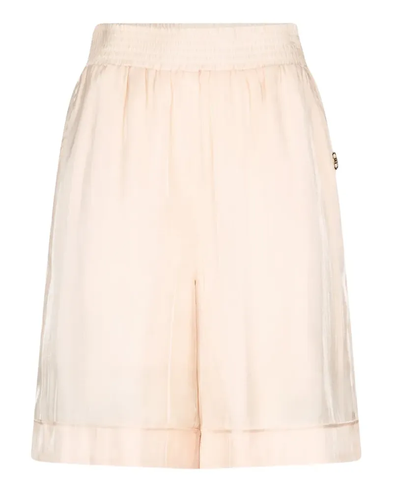 Liu Jo stretch-waistband trousers - Nude Nude