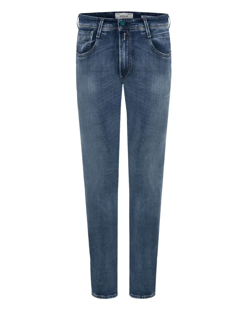 Replay Ausgeblichene Jeans - Blau Blau