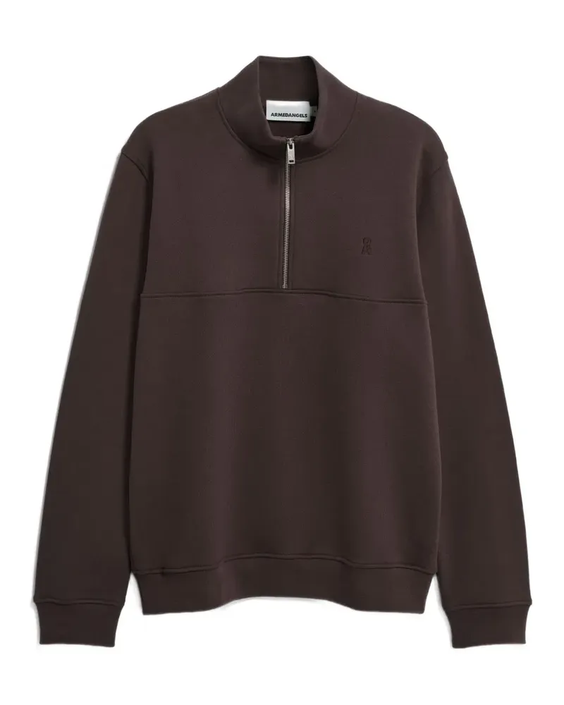 Armedangels Waarlo Fleecepullover - Braun Braun