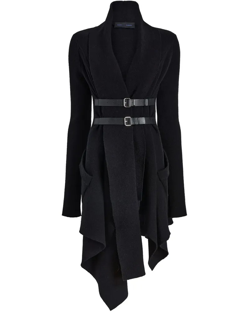 Proenza Schouler Asymmetrisches Kleid - Schwarz Schwarz