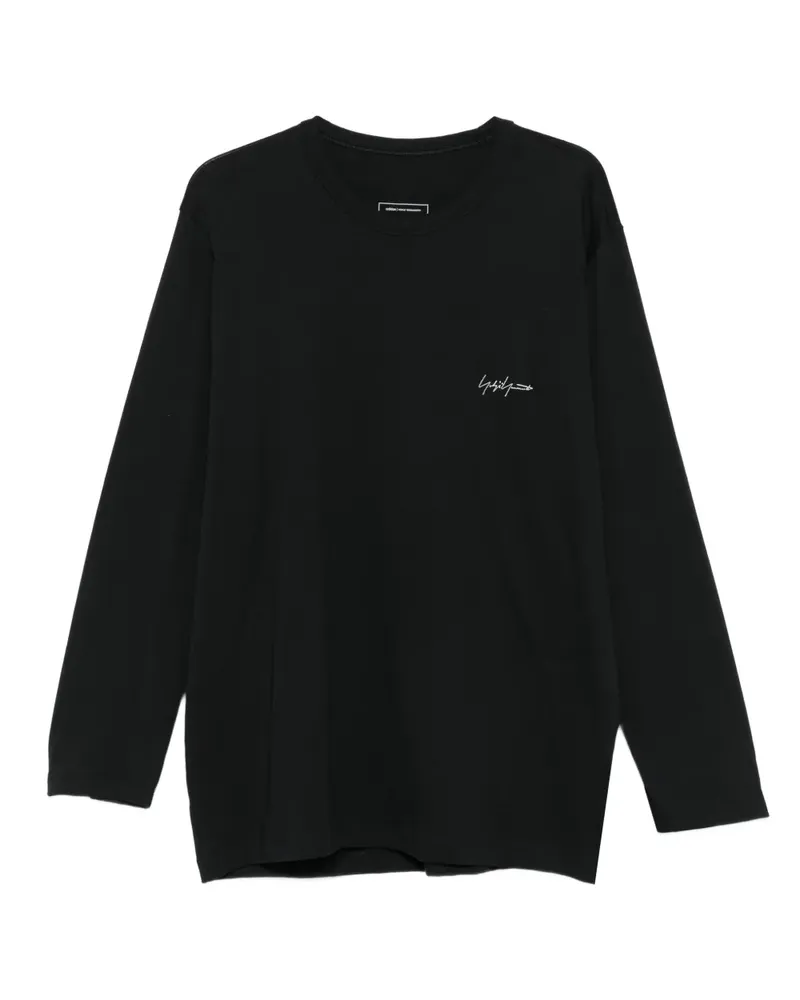 Yohji Yamamoto x Y-3 Langarmshirt - Schwarz Schwarz