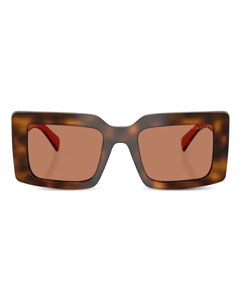 Prada Sonnenbrille in Schildpattoptik - Braun Braun