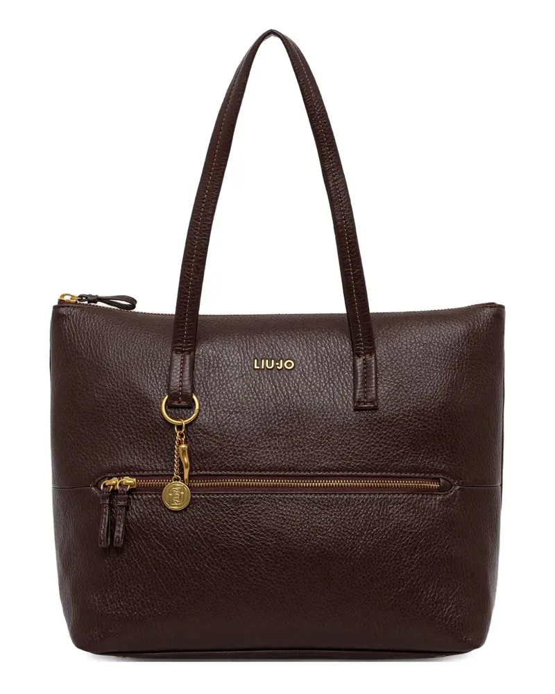 Liu Jo Tote Bag mit Reißverschluss - Braun Braun