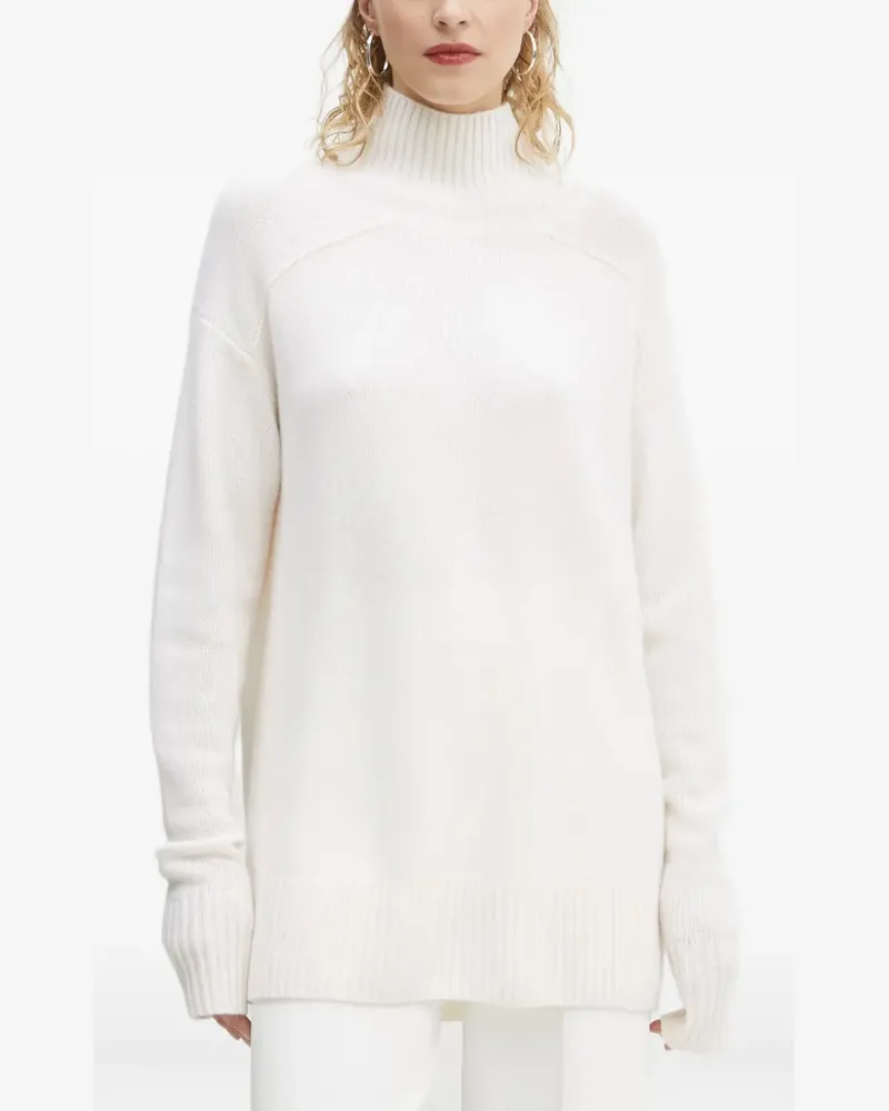 A.L.C. Klassischer Kaschmirpullover - Weiß Weiß