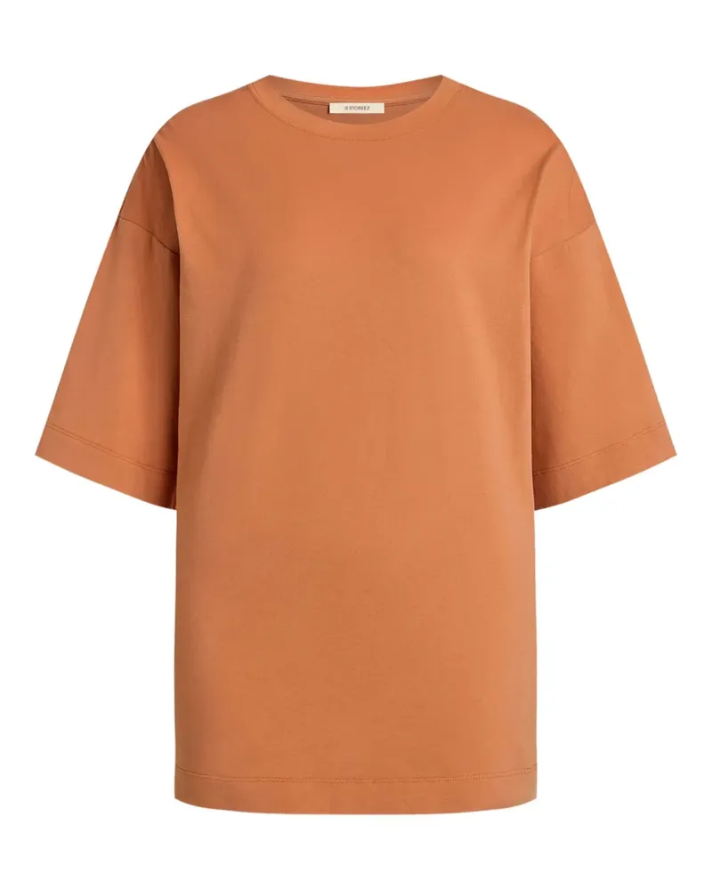 12 STOREEZ Klassisches T-Shirt - Orange Orange