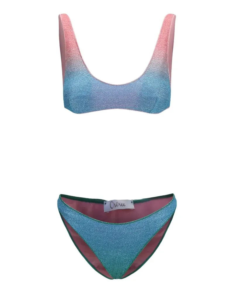 Oséree Lumière ombré-effect bikini - Blau Blau