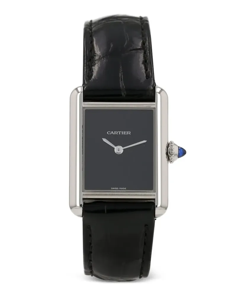 Cartier 2020s Tank Must 30mm watch - Schwarz Schwarz