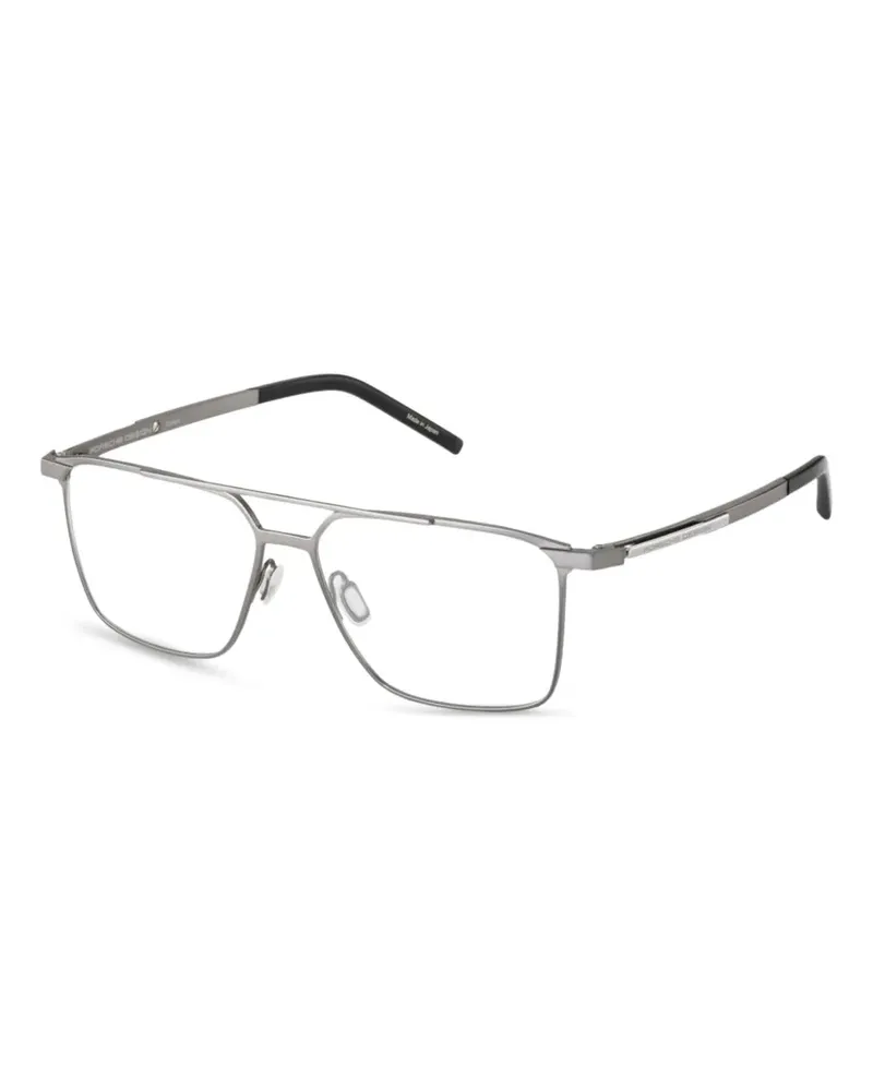 Porsche Design square-frame glasses - Grau Grau
