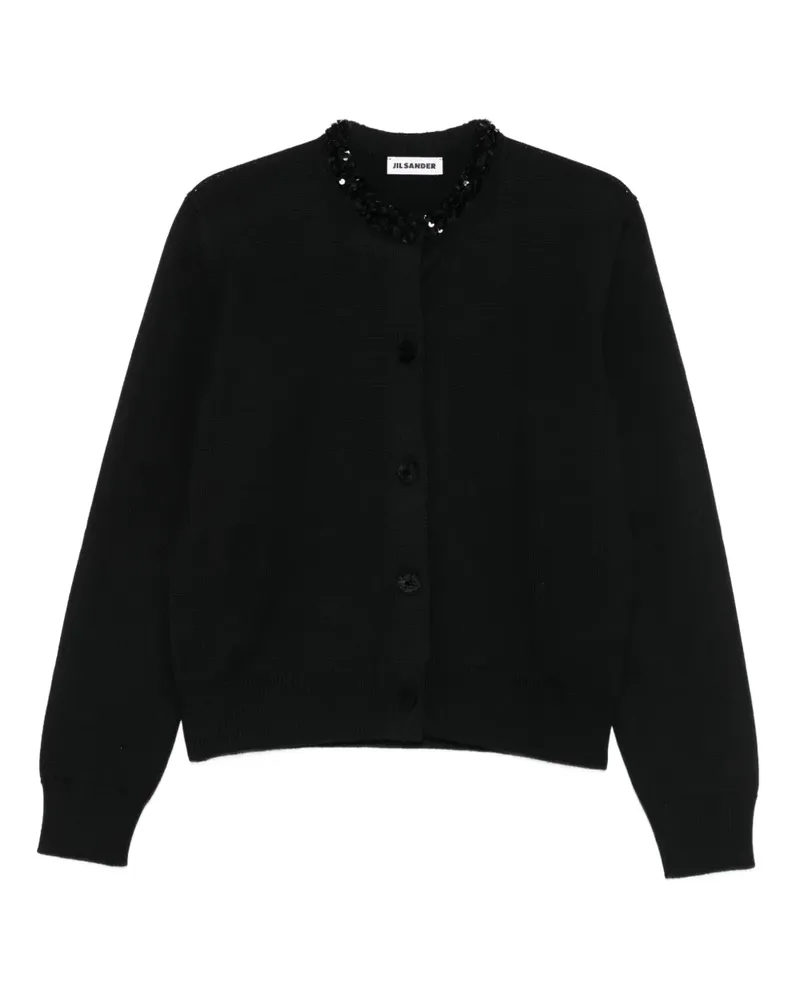 Jil Sander Klassischer Cardigan - 001 BLACK 001