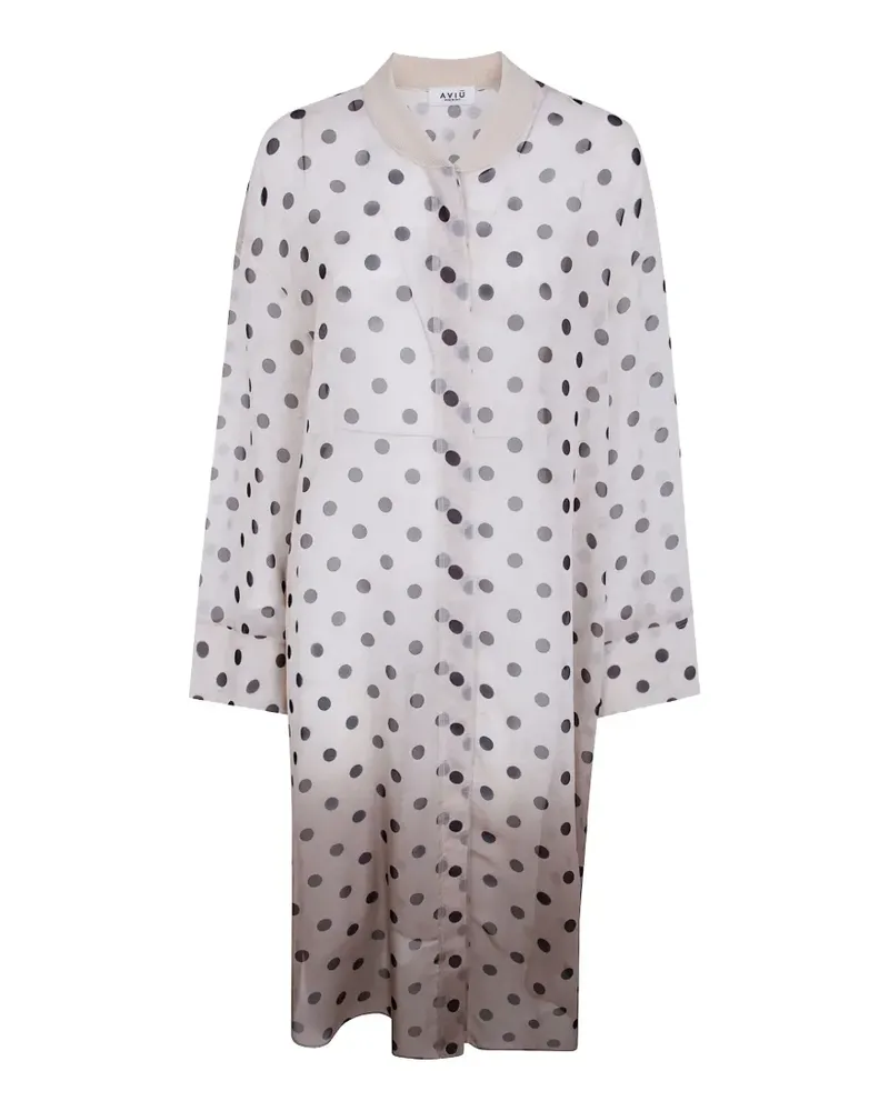 Aviù polka-dot pattern shirt - Nude Nude