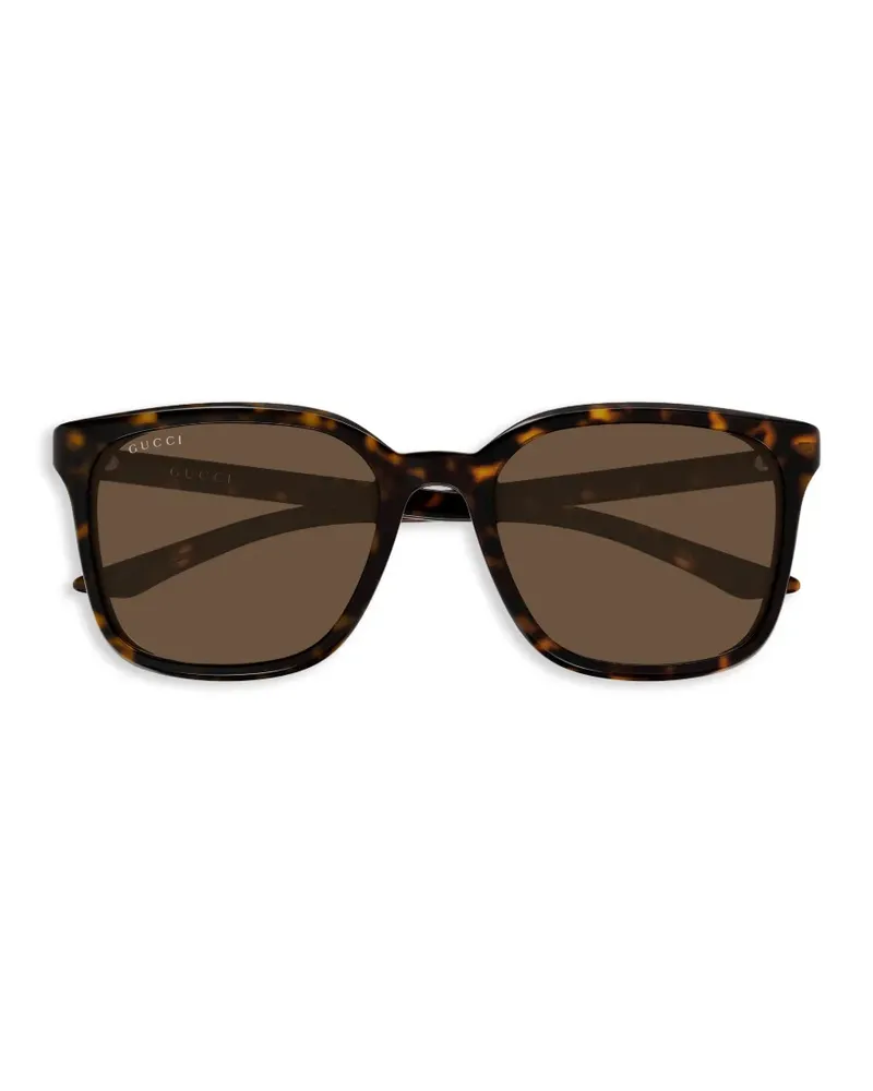 Gucci Specialized square-frame sunglasses - Braun Braun