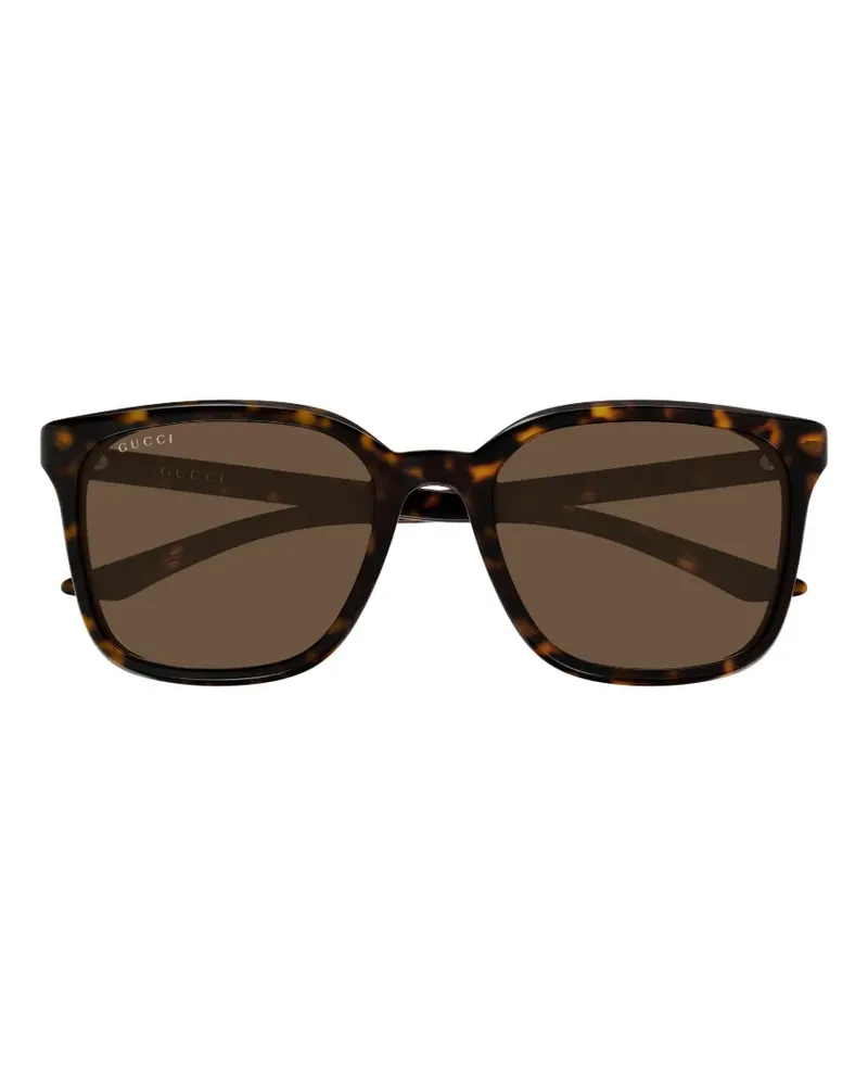 Gucci Specialized square-frame sunglasses - Braun Braun