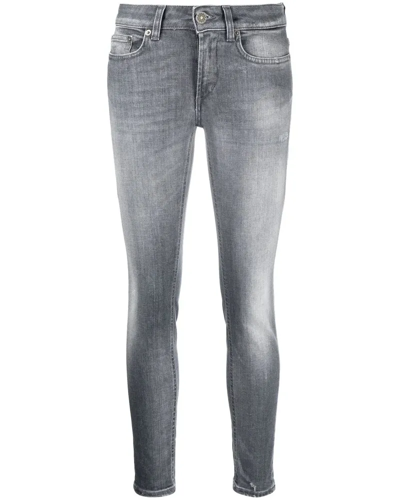 Dondup Ausgeblichene Skinny-Jeans - Grau Grau
