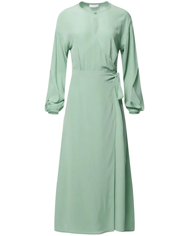 Equipment Wickelkleid mit V-Ausschnitt - Grün Grün
