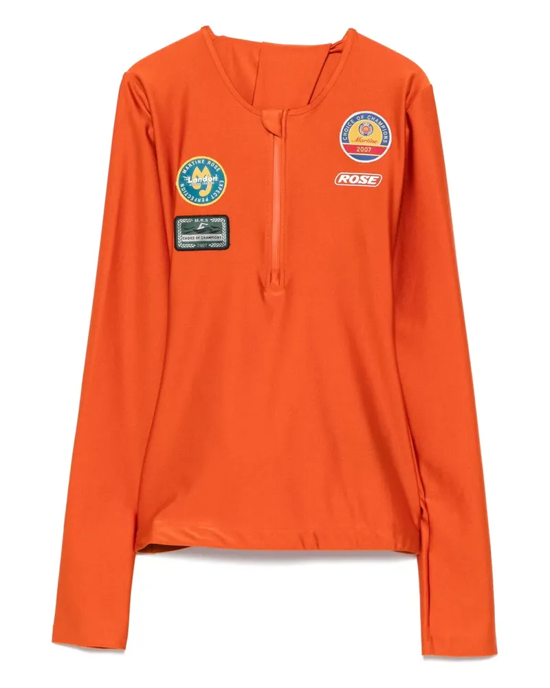 Martine Rose Swim Rash Oberteil - Orange Orange
