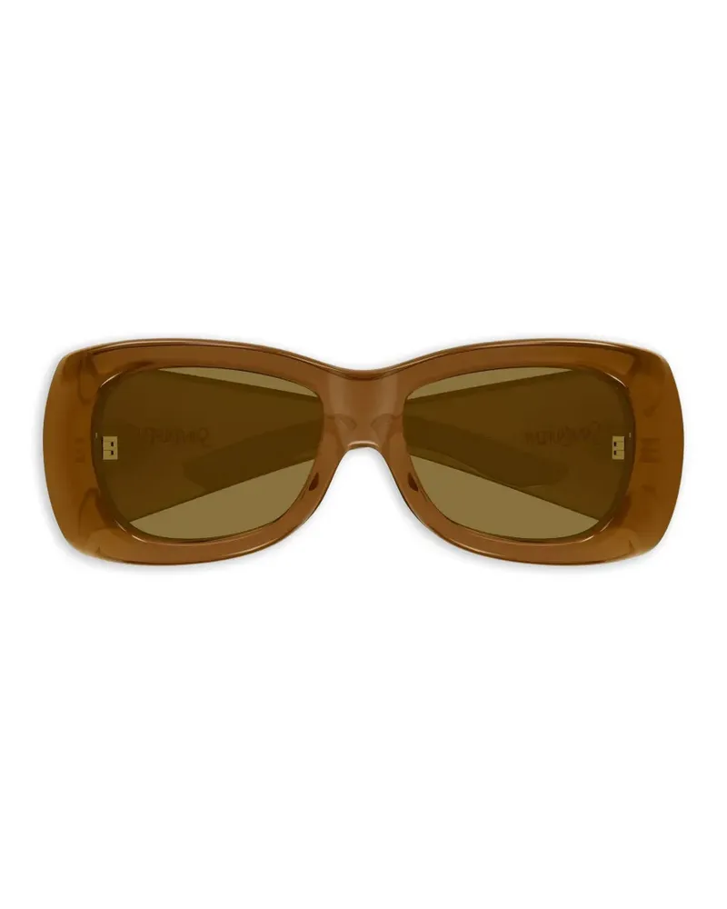 Saint Laurent SL 901 Howl Sonnenbrille mit eckigem Gestell - Braun Braun