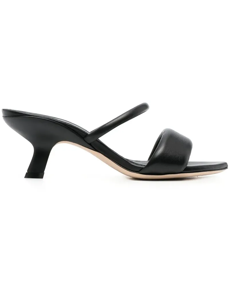 Vic Matié Offene Sandalen - Schwarz Schwarz