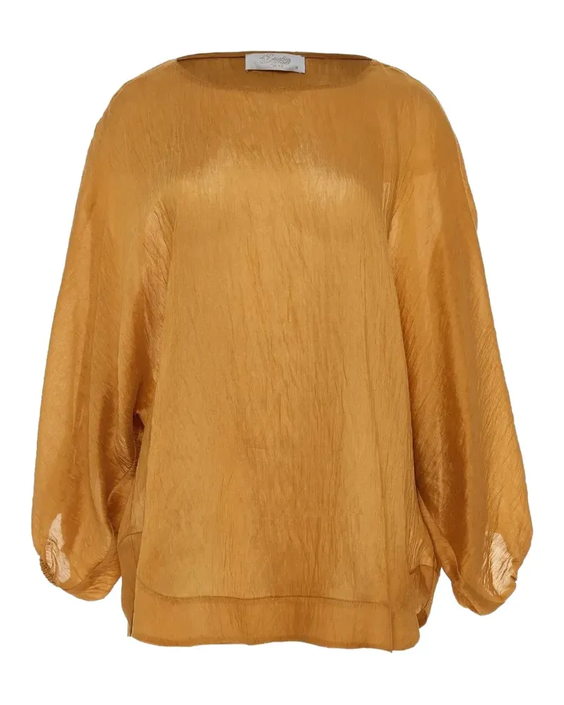 Devotion Solara wide-sleeve top - Braun Braun