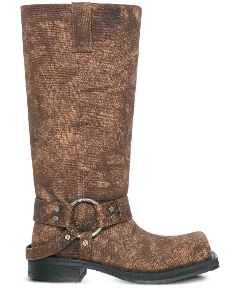 Acne Studios Stiefel mit Schnallendetail - Braun Braun