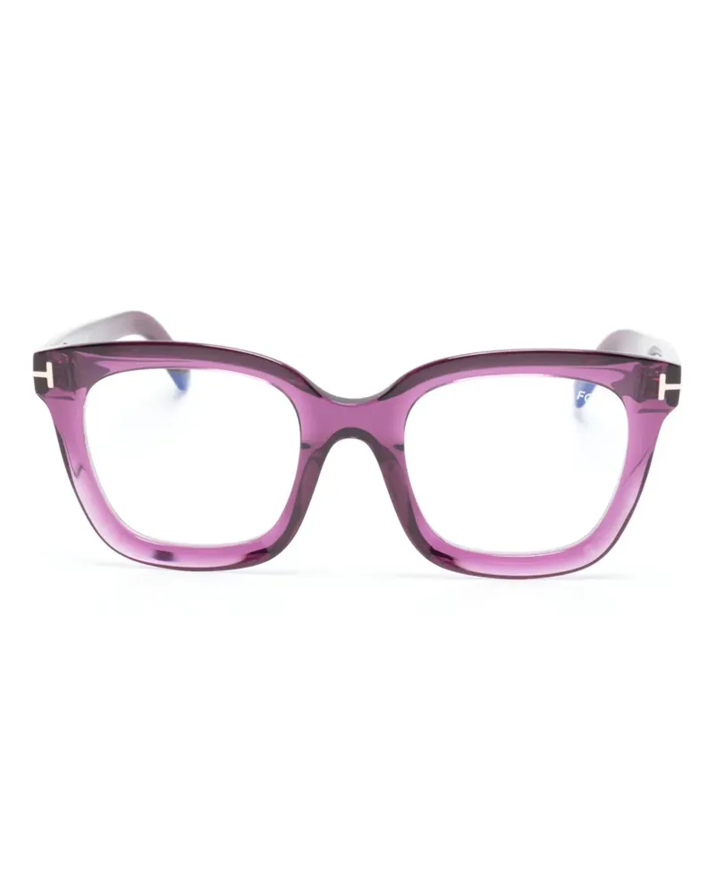 Tom Ford Brille im Cat-Eye-Design - Violett Violett