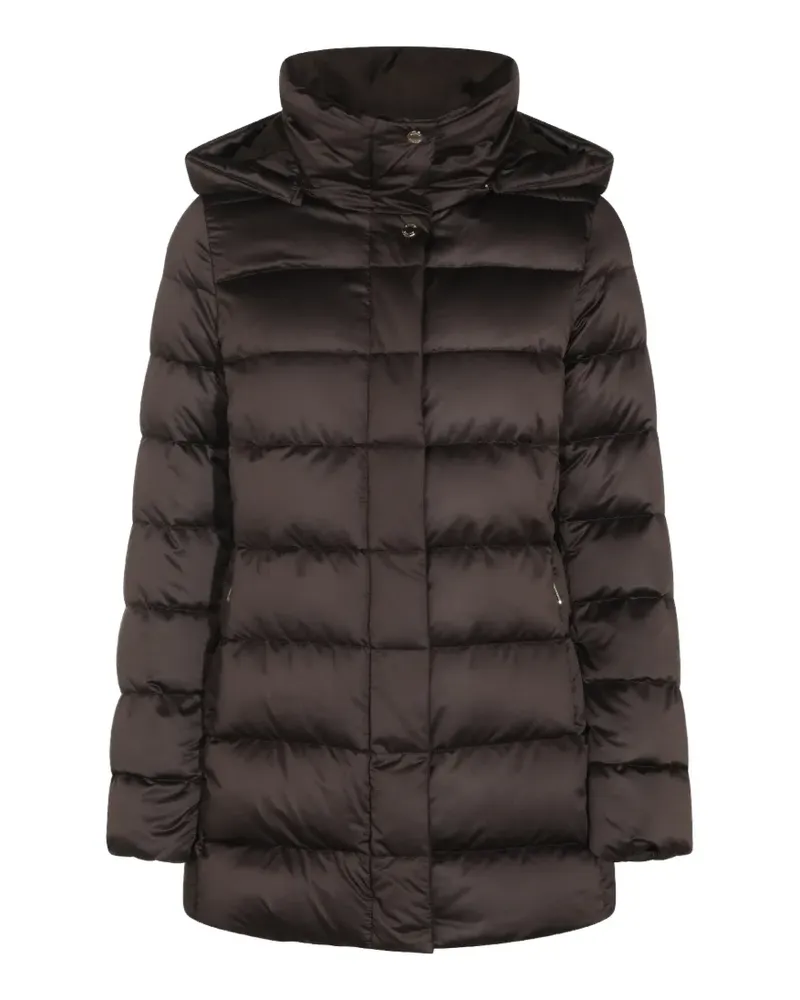 MOORER quilted hooded coat - Braun Braun