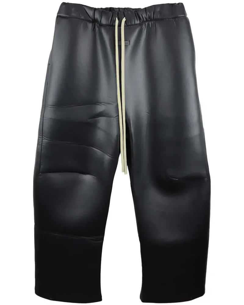Fear of God Wide-Leg-Hose mit Falten - Schwarz Schwarz