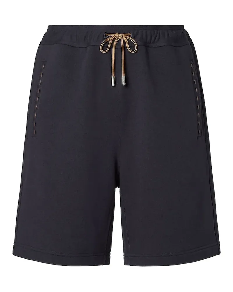 Fendi Joggingshorts mit Kordelzug - Blau Blau