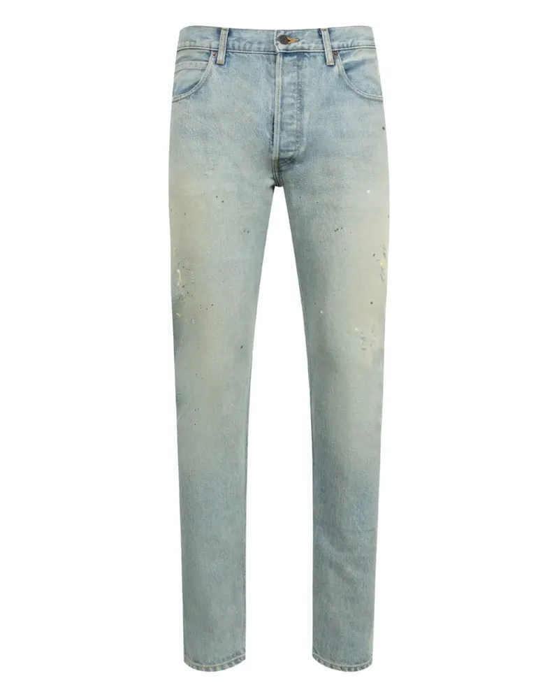 SEEKINGS Jeans in Distressed-Optik - Blau Blau