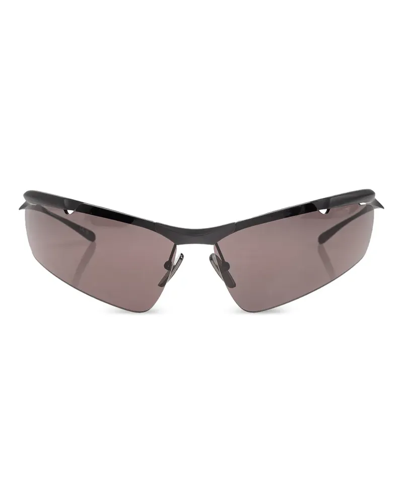 Balenciaga geometric sunglasses - Schwarz Schwarz