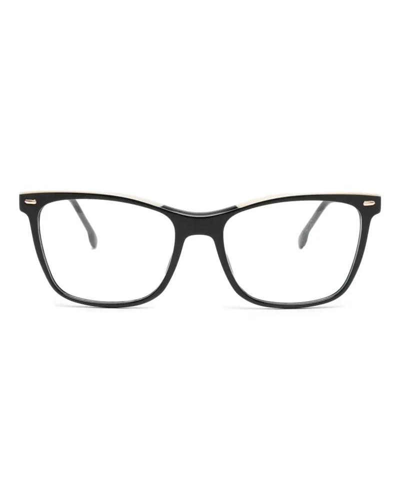 Carrera Brille mit eckigem Gestell - Schwarz Schwarz