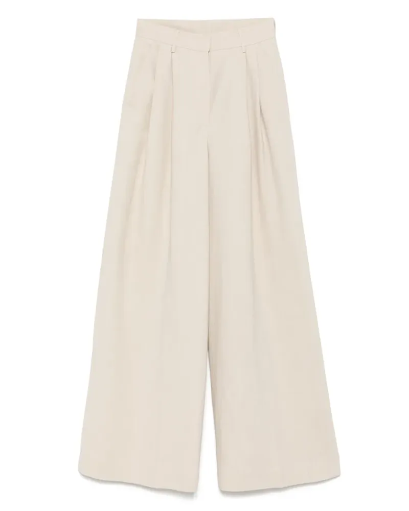 Antonelli Firenze Plissierte Hose - Nude Nude