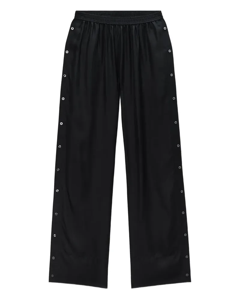 Alexander Wang Hose mit seitlicher Knopfleiste - Schwarz Schwarz