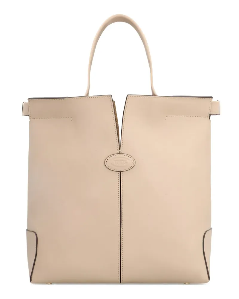 TOD'S Mittelgroße Di Bag Folio Tote Bag - Nude Nude
