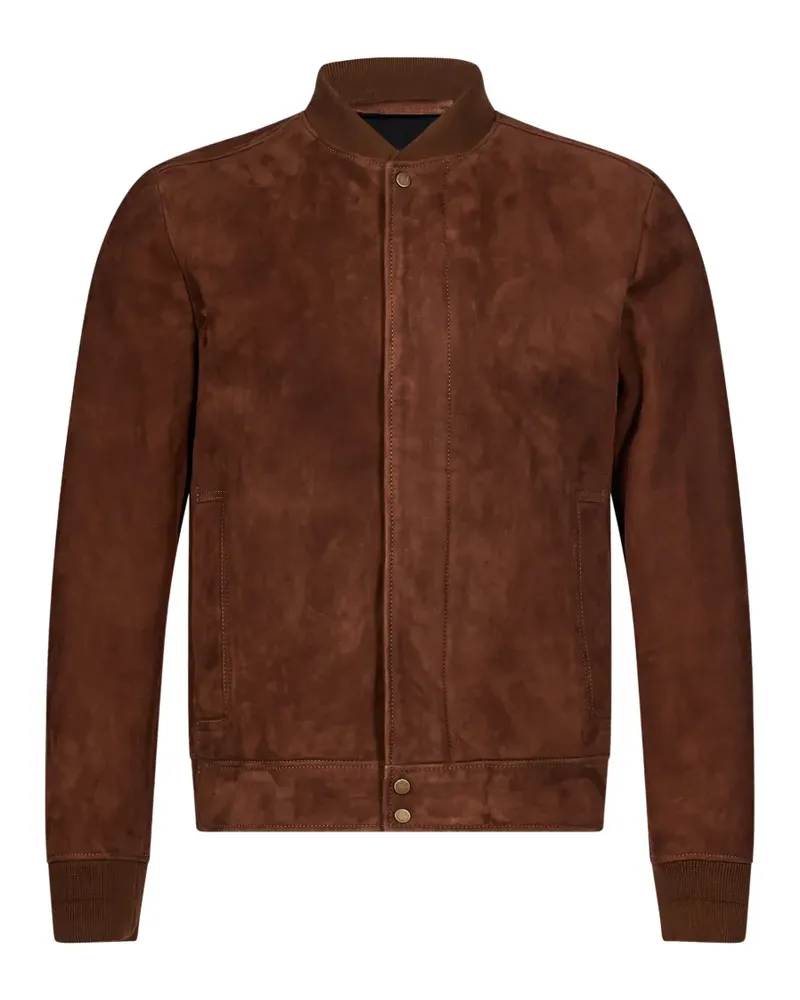Salvatore Santoro Bomberjacke aus Wildleder - Braun Braun