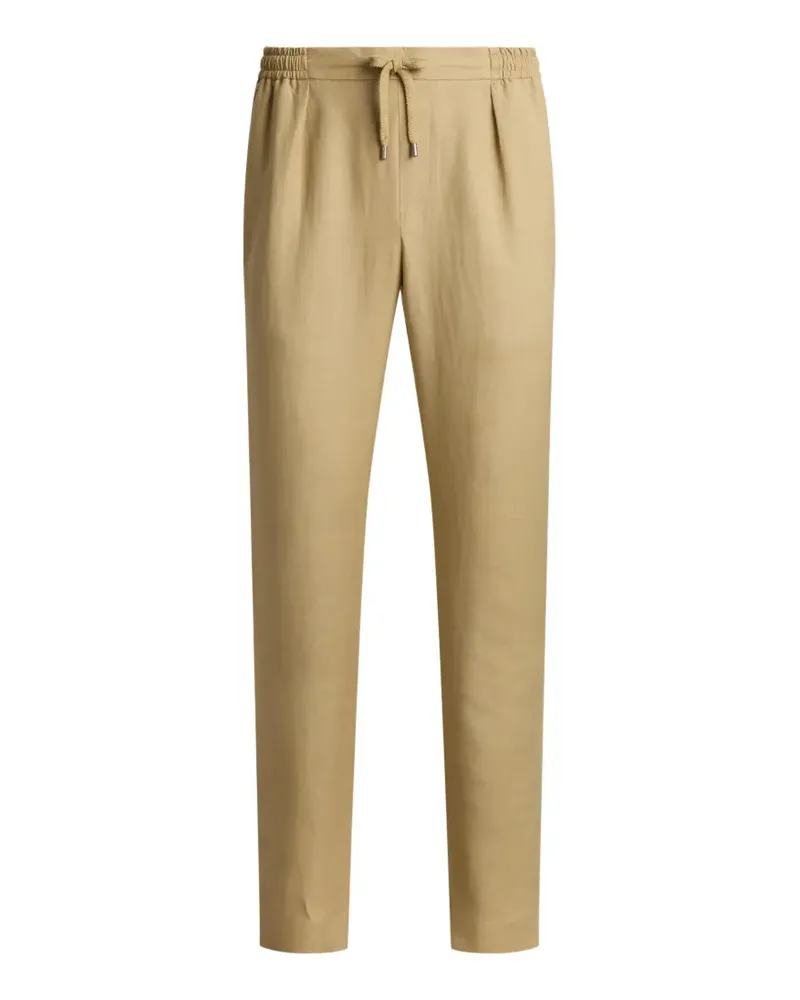 Ralph Lauren hand-tailored drawstring trousers - Nude Nude