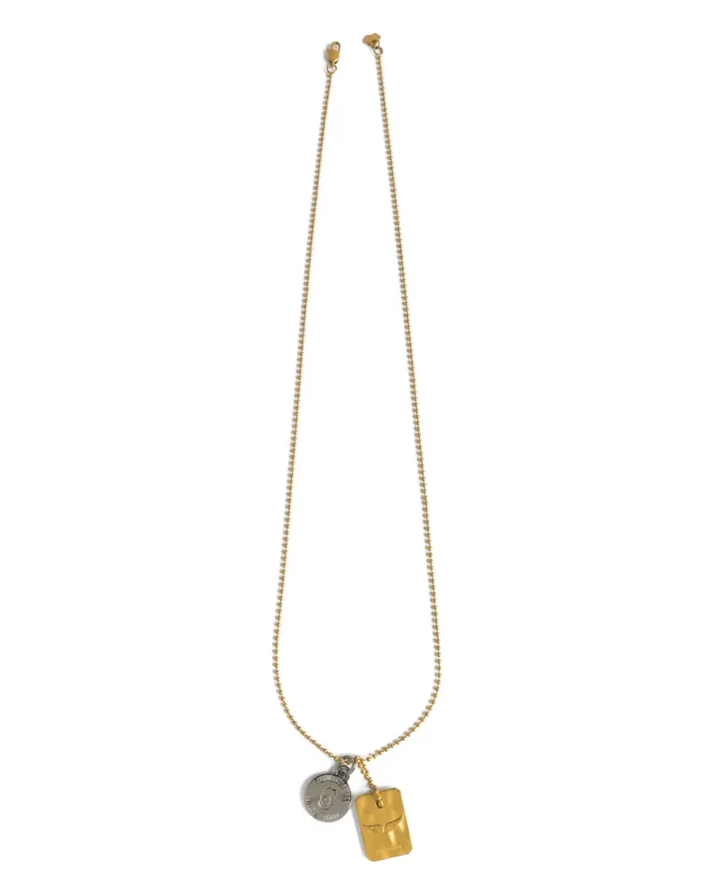 Zadig & Voltaire charm chain necklace - Gold Gold