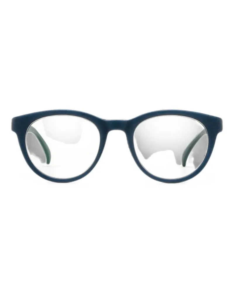 Mykita Tuff Brille mit rundem Gestell - Blau Blau
