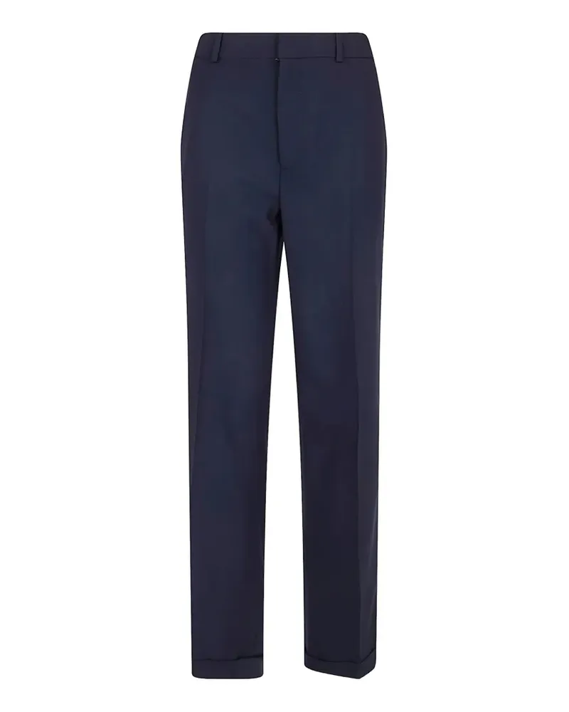 Ralph Lauren belt-loop straight trousers - Blau Blau