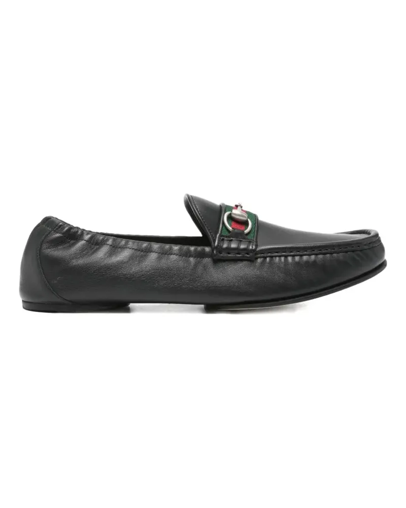 Gucci Horsebit-detail leather loafers - Schwarz Schwarz