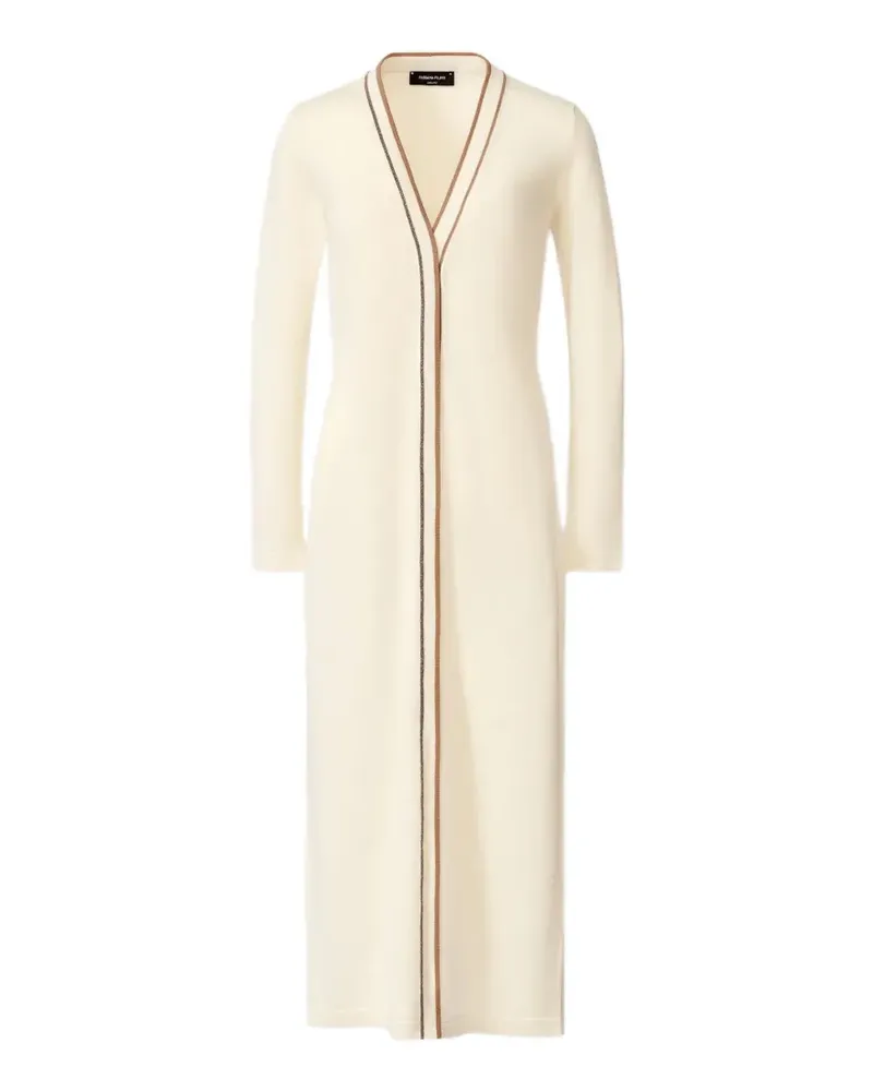 Fabiana Filippi Cardigan mit V-Ausschnitt - Nude Nude